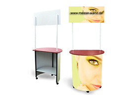 Werbetheke Paris mit Topschild